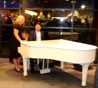 corporate event pianist singer Liverpool